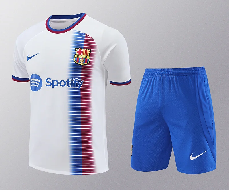 23-24 Barcelona training suit white