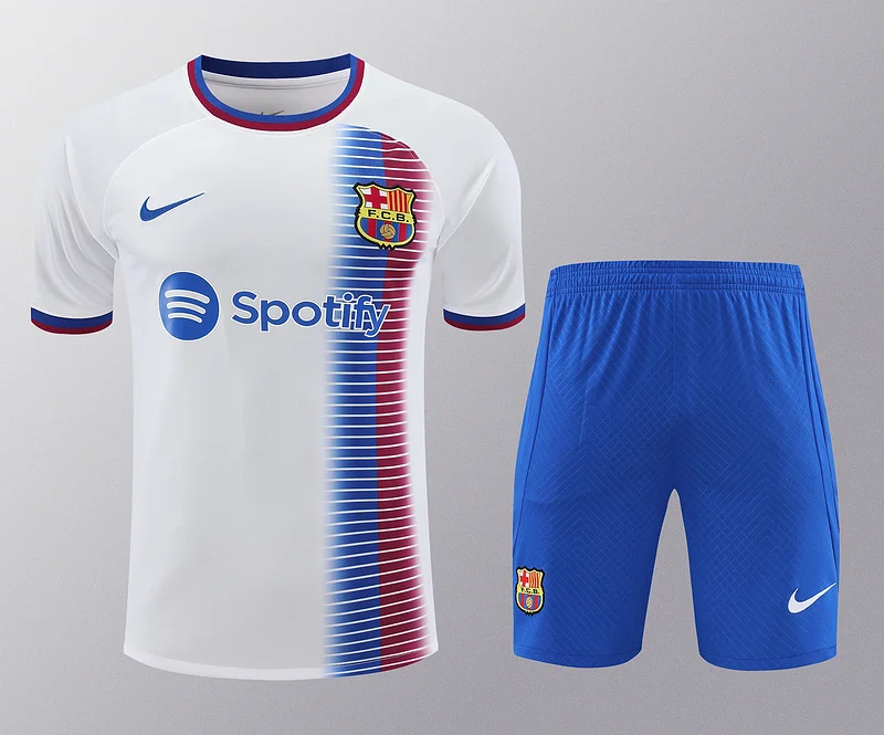 23-24 Barcelona training suit white