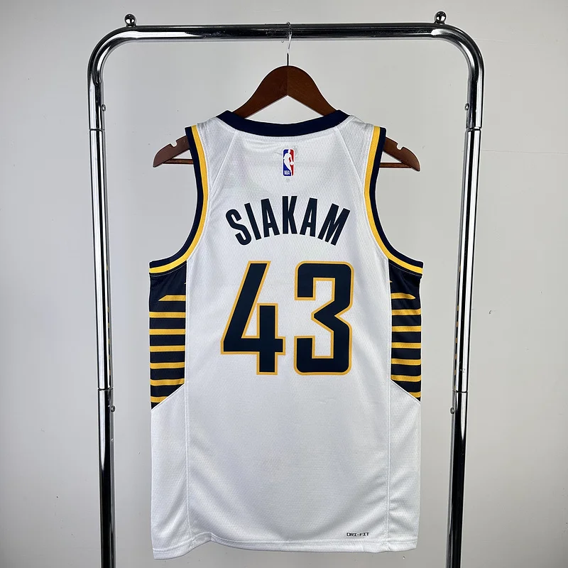 Pacers white 43  SIAKAM