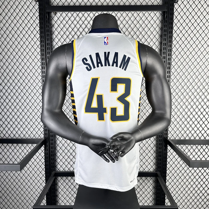 Pacers white 43  SIAKAM