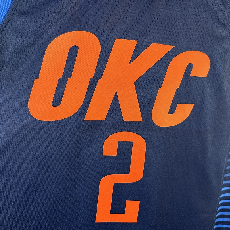 Oklahoma City Thunder blue 2 GIL GEOUS-ALEXANDER