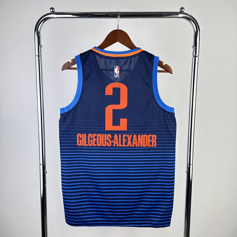 Oklahoma City Thunder blue 2 GIL GEOUS-ALEXANDER