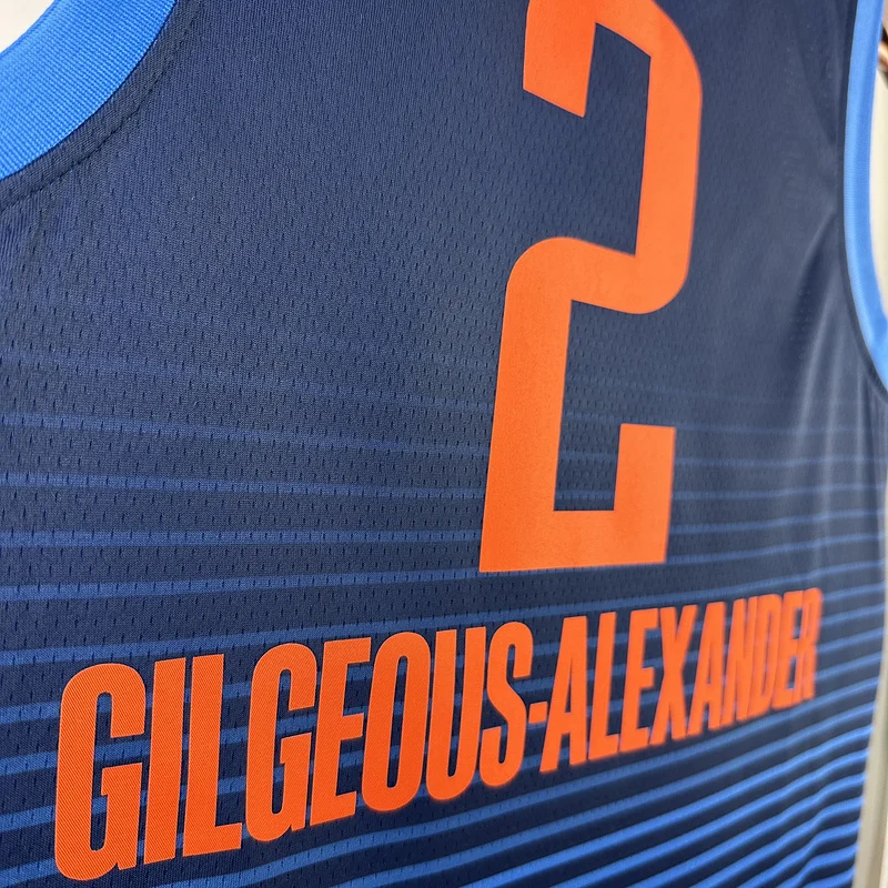 Oklahoma City Thunder blue 2 GIL GEOUS-ALEXANDER