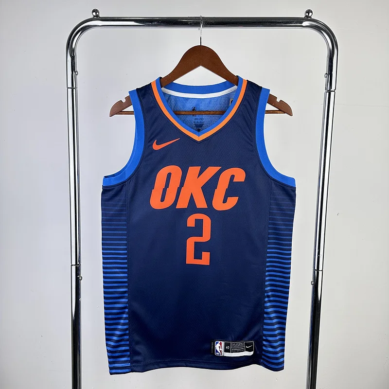 Oklahoma City Thunder blue 2 GIL GEOUS-ALEXANDER