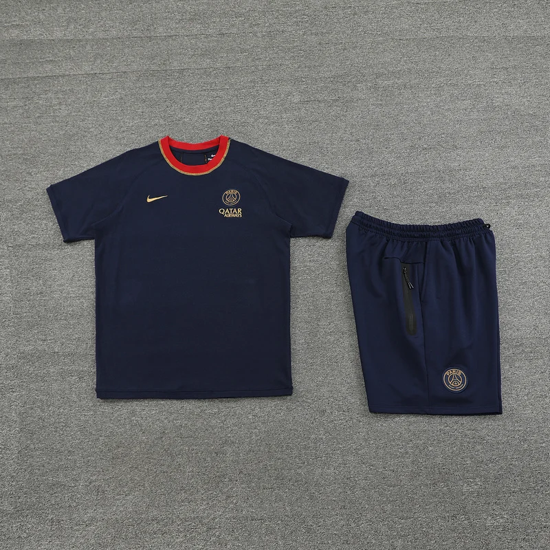 24-25 PSG soccer jersey blue training suit