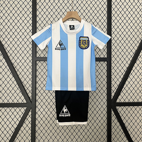 1986 Argentina home kids kit Argentina