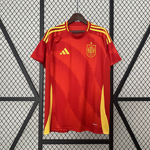 2024 Spain Home soccer jersey Fan version