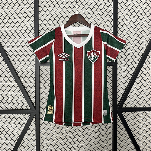 24-25 Fluminense Home Women soccer jersey Brasileiro Serie A