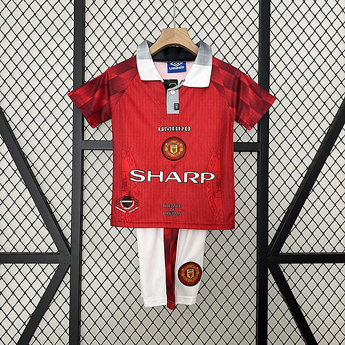 96-97 Manchester United home kids kit kids kit
