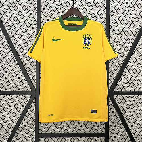 2010 Brazil Home soccer jersey Brazil