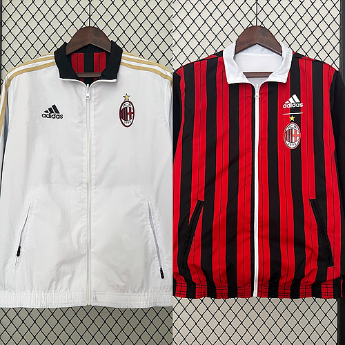24-25 AC Milan Trench Coat Reversible windbreaker jacket AC Milan