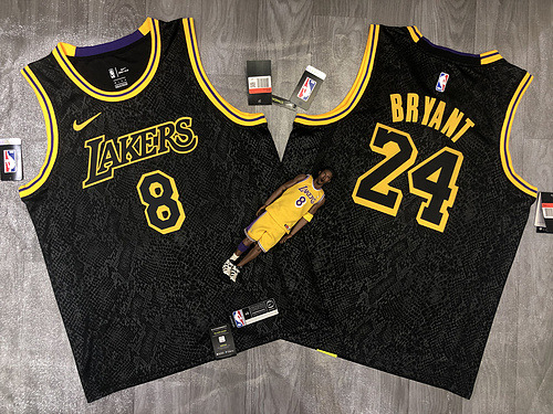NBA Los Angeles Lakers jersey Kobe Bryant  no.8 and no.24 NBA