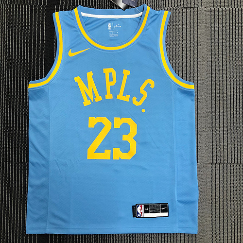 NBA Los Angeles Lakers jersey  Minneapolis #23 James NBA