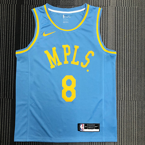 NBA Los Angeles Lakers jersey  Minneapolis #8 Kobe Bryant NBA