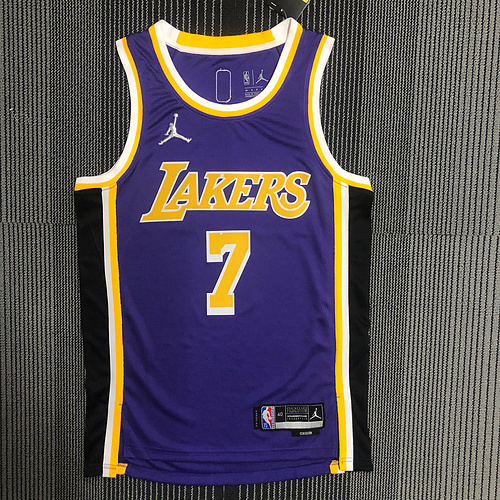 75th anniversary NBA Los Angeles Lakers jersey  Flyer limited #7 ANTHONY NBA