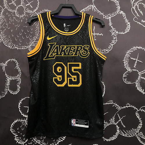 NBA Los Angeles Lakers jersey  snakeskin #95 Anderson NBA