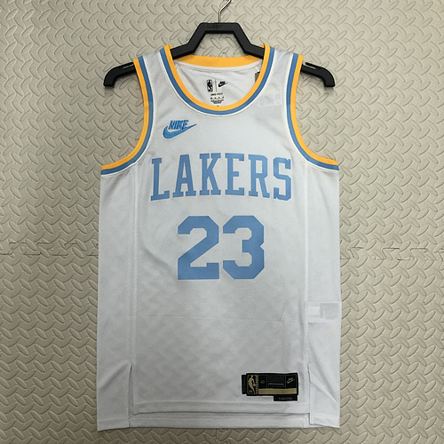 2023 Season NBA Los Angeles Lakers jersey  Retro  #23 James Los Angeles Lakers