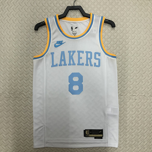 2023 Season NBA Los Angeles Lakers jersey  Retro #8 Kobe Bryant Los Angeles Lakers