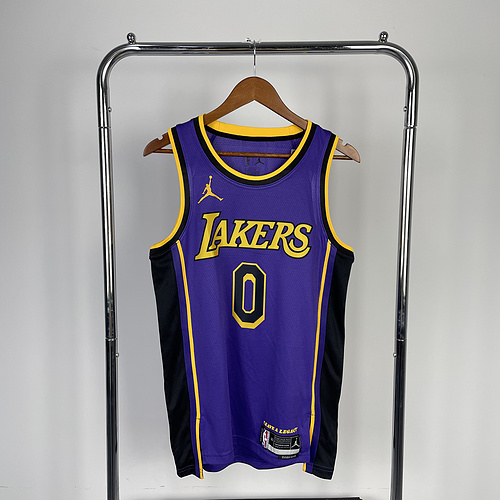 2023 Season NBA Los Angeles Lakers jersey  Flyer limited #0 Westbrook Los Angeles Lakers