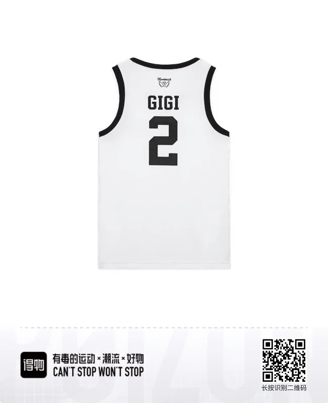 Mamba GiGi commemorative jersey ：White #2 GiGi