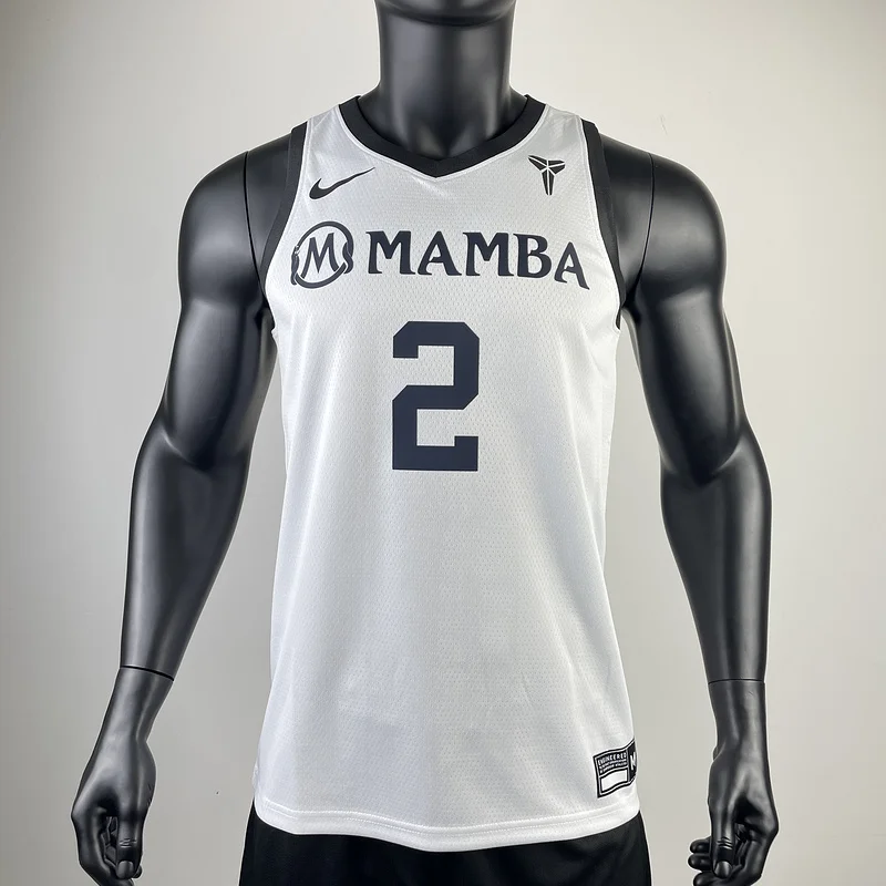 Mamba GiGi commemorative jersey ：White #2 GiGi