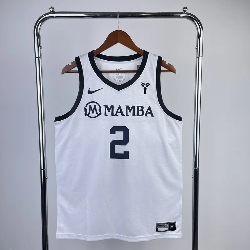 Mamba GiGi commemorative jersey ：White #2 GiGi