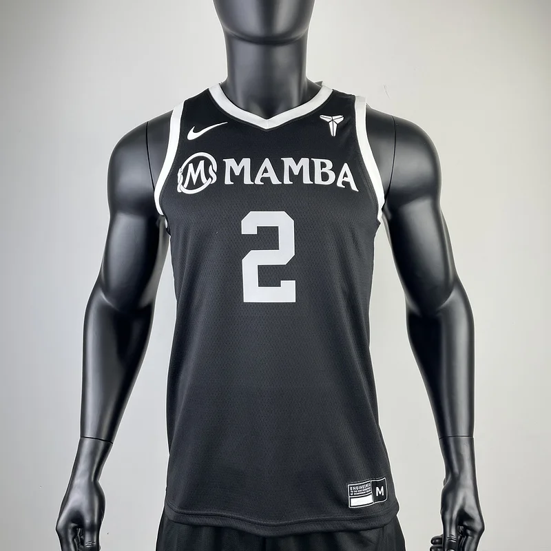 Mamba GiGi commemorative jersey ：Black #2 GiGi