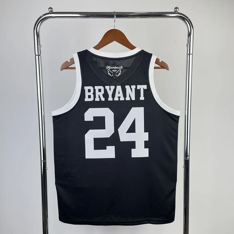 Mamba GiGi commemorative jersey ：Black #24 Kobe Bryant