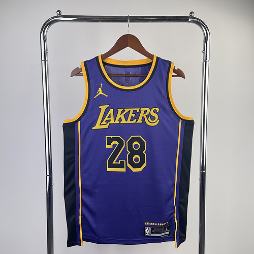 2023 Season NBA Los Angeles Lakers jersey  Flyer limited #28 Hachimura Los Angeles Lakers