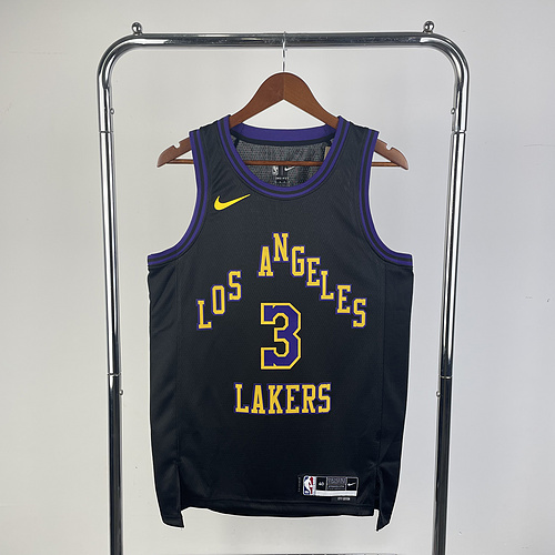 2024 Season NBA Los Angeles Lakers jersey  city version #3 Davis Los Angeles Lakers