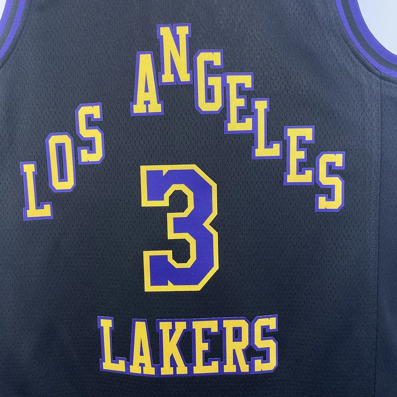 2024 Season NBA Los Angeles Lakers jersey  city version #3 Davis