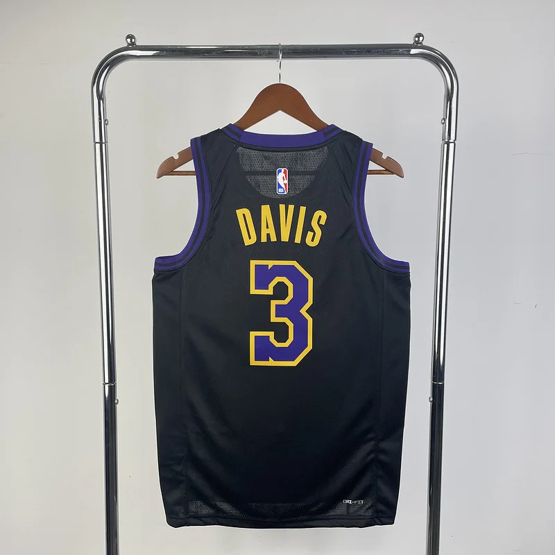 2024 Season NBA Los Angeles Lakers jersey  city version #3 Davis