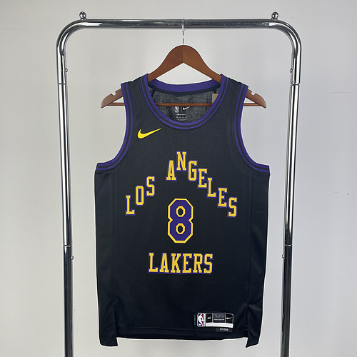 2024 Season NBA Los Angeles Lakers jersey  city version #8 Kobe Bryant Los Angeles Lakers
