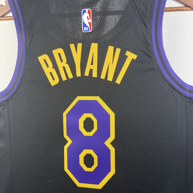 2024 Season NBA Los Angeles Lakers jersey  city version #8 Kobe Bryant