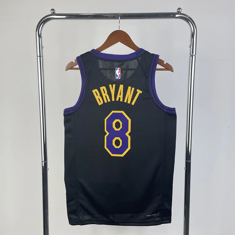 2024 Season NBA Los Angeles Lakers jersey  city version #8 Kobe Bryant