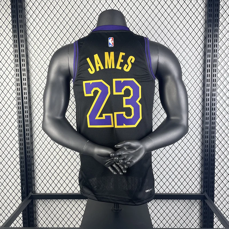 2024 Season NBA Los Angeles Lakers jersey  city version #23 James