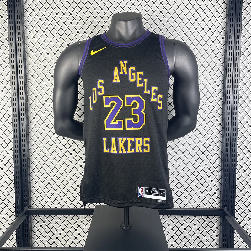 2024 Season NBA Los Angeles Lakers jersey  city version #23 James