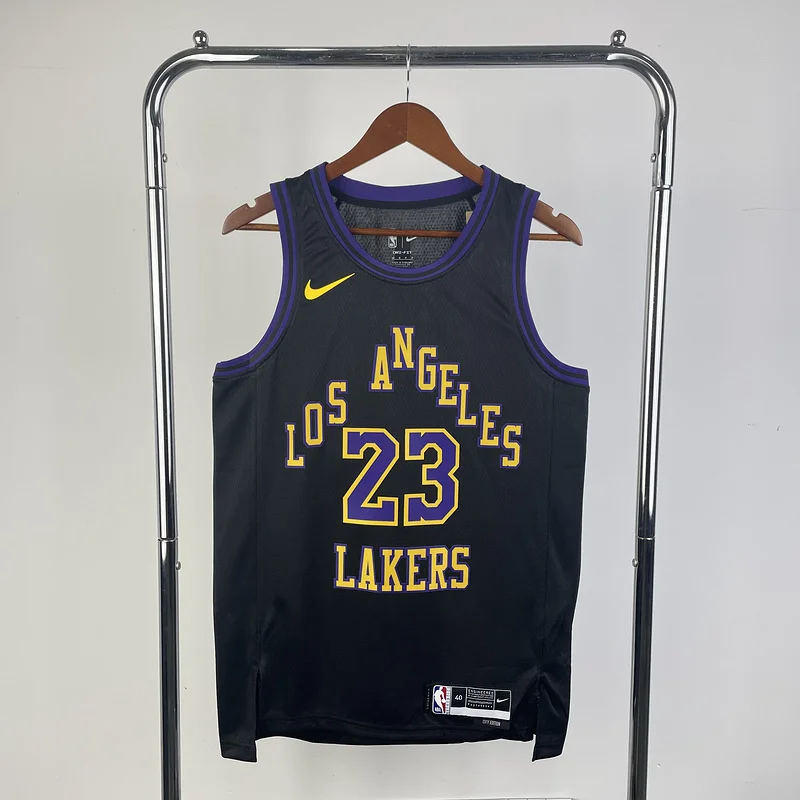 2024 Season NBA Los Angeles Lakers jersey  city version #23 James