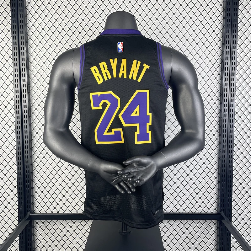 2024 Season NBA Los Angeles Lakers jersey  city version #24 Kobe Bryant