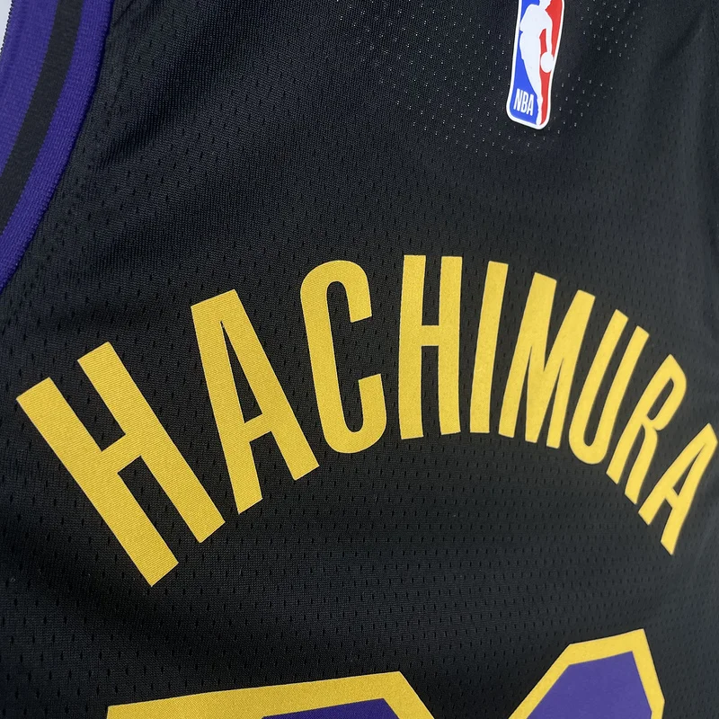 2024 Season NBA Los Angeles Lakers jersey  city version #28 Hachimura