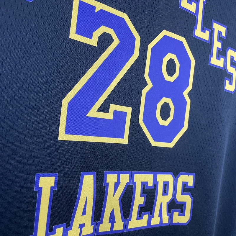 2024 Season NBA Los Angeles Lakers jersey  city version #28 Hachimura