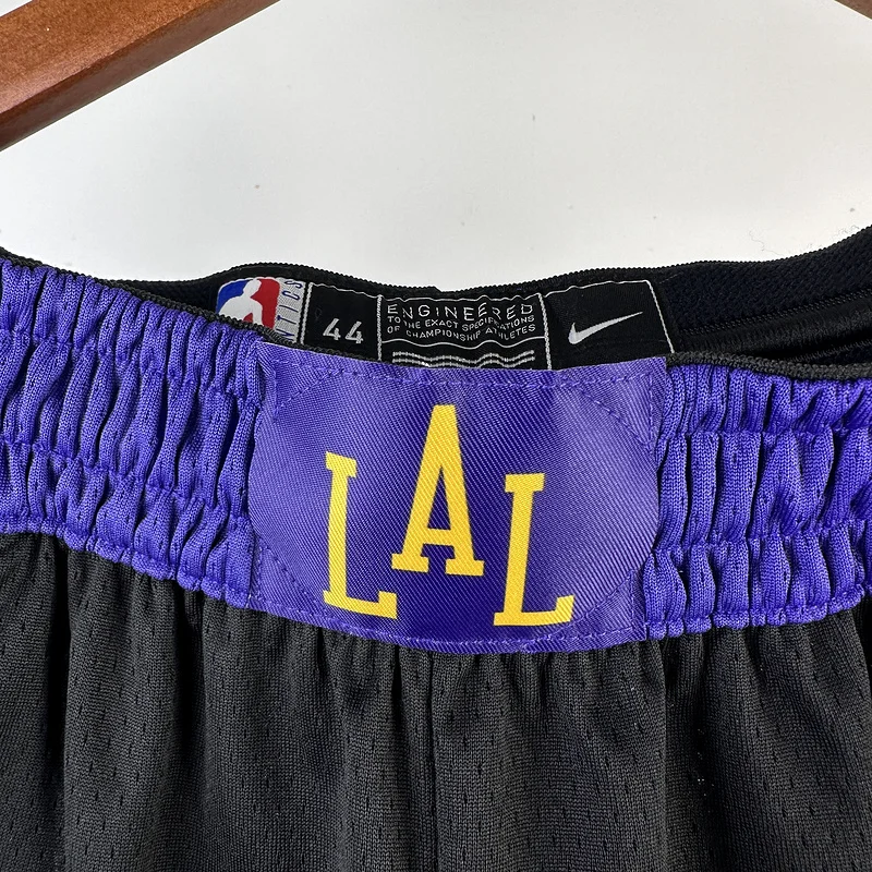 2024 Season NBA Los Angeles Lakers jersey  city version Shorts