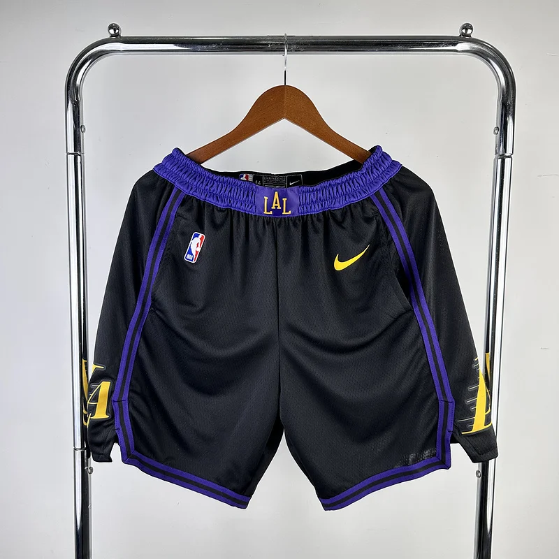 2024 Season NBA Los Angeles Lakers jersey  city version Shorts