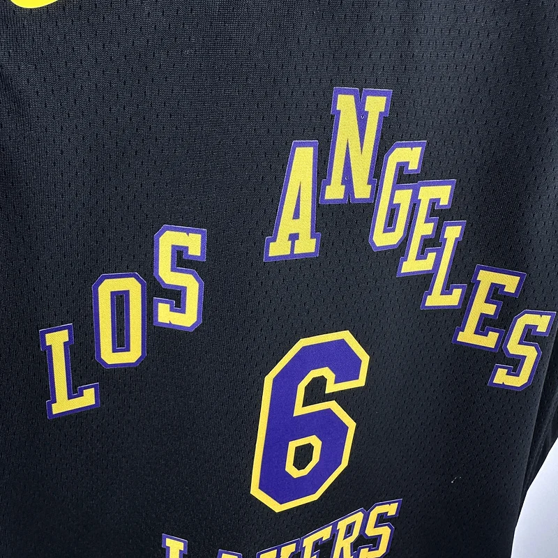 Youth kids 2024 Season NBA Los Angeles Lakers jersey  city version #6 James