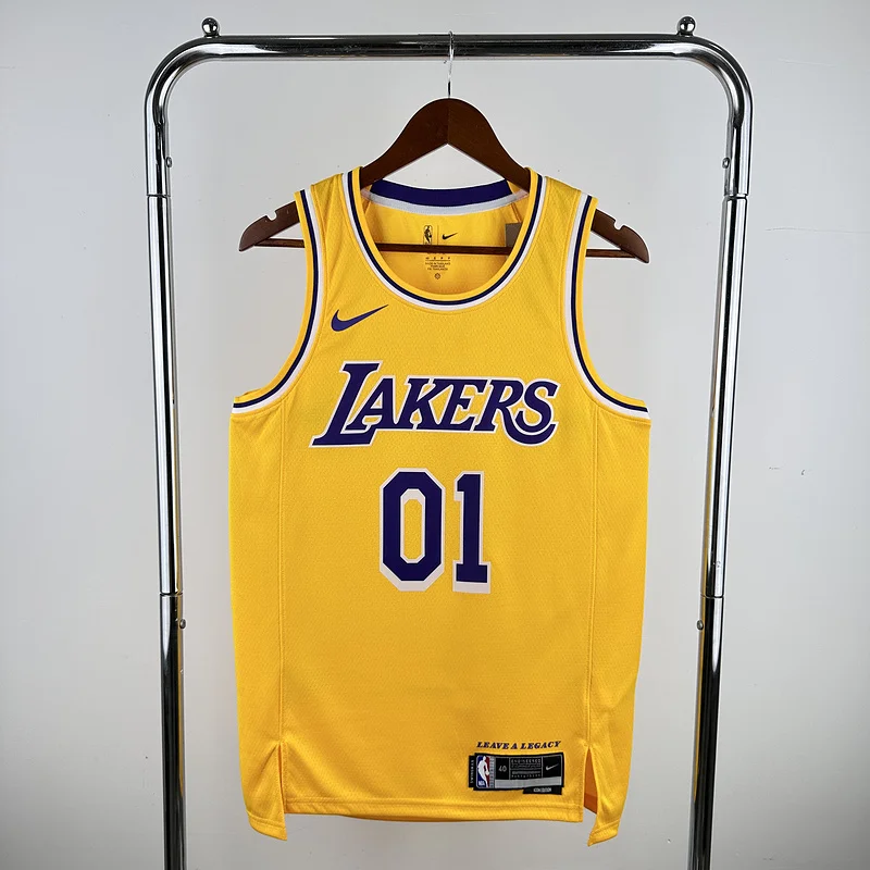 LE SSERAFIM members uniform NBA Los Angeles Lakers jersey  #01