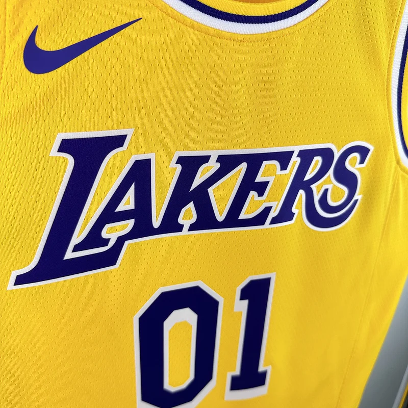 LE SSERAFIM members uniform NBA Los Angeles Lakers jersey  #01