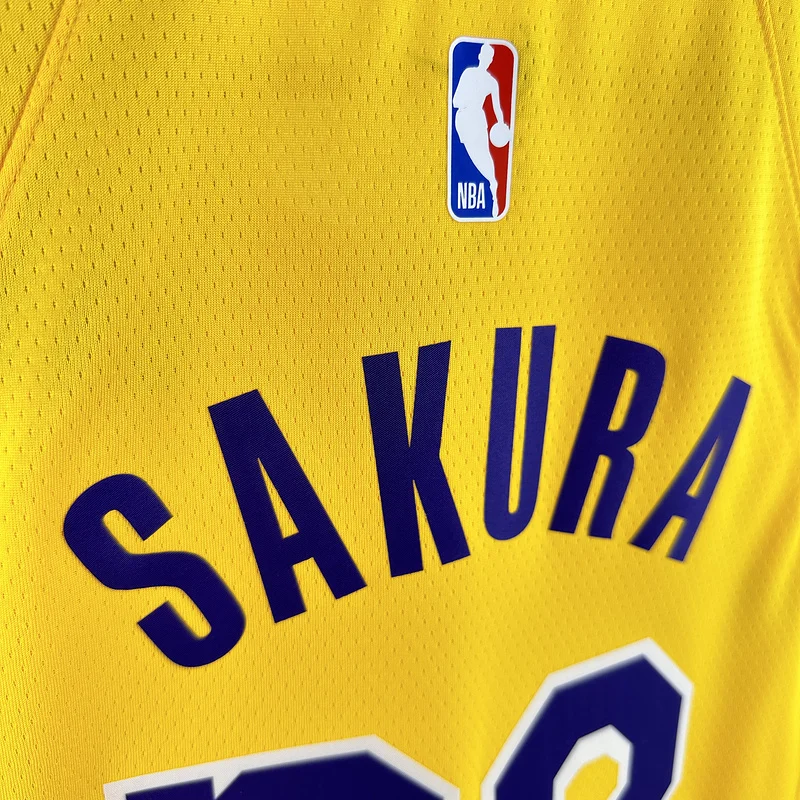 LE SSERAFIM members uniform NBA Los Angeles Lakers jersey  #28