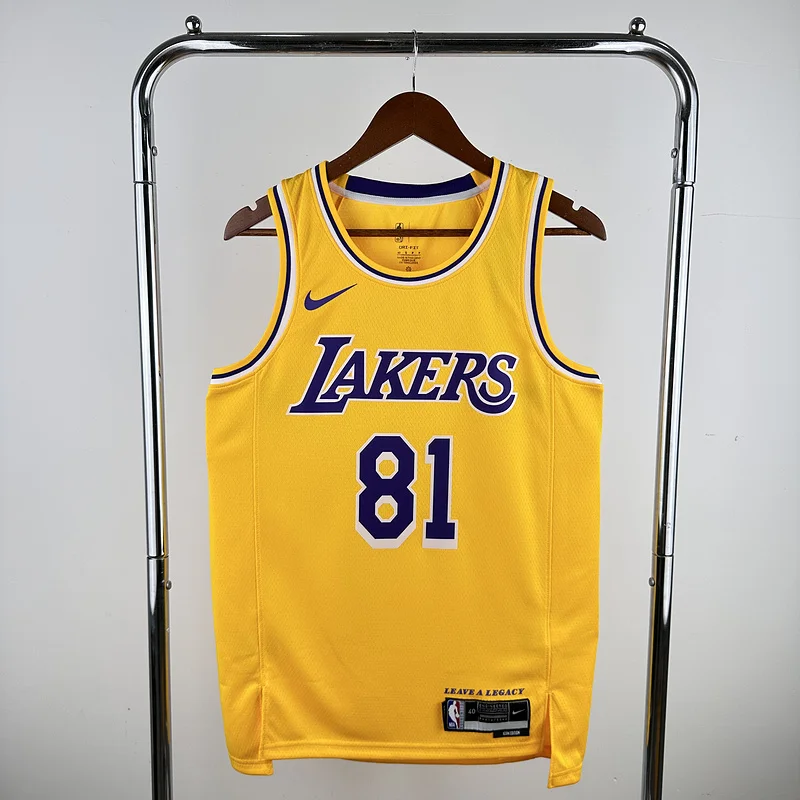 LE SSERAFIM members uniform NBA Los Angeles Lakers jersey  #81