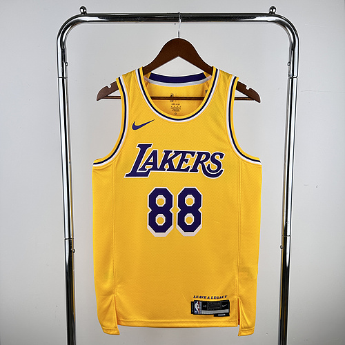LE SSERAFIM members uniform NBA Los Angeles Lakers jersey  #88 YUN JIN Los Angeles Lakers
