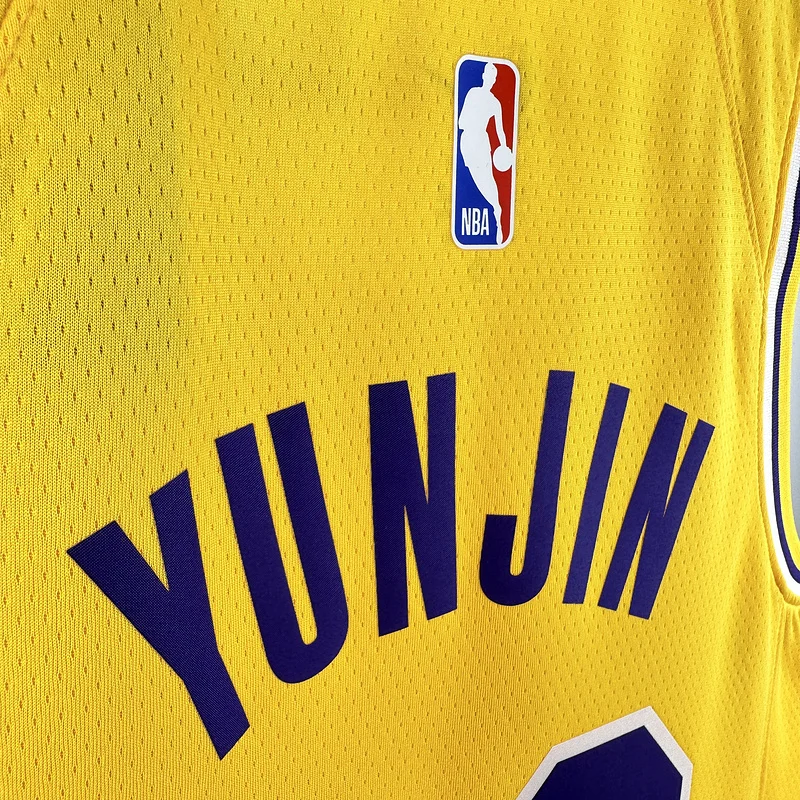 LE SSERAFIM members uniform NBA Los Angeles Lakers jersey  #88 YUN JIN